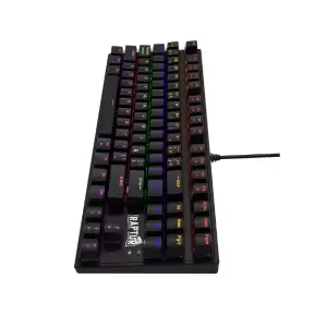 TECLADO RAPTOR FIRECLAW M87 RED OTEMU