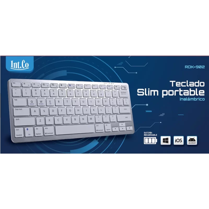 TECLADO BLUETOOTH INT.CO RDK-902
