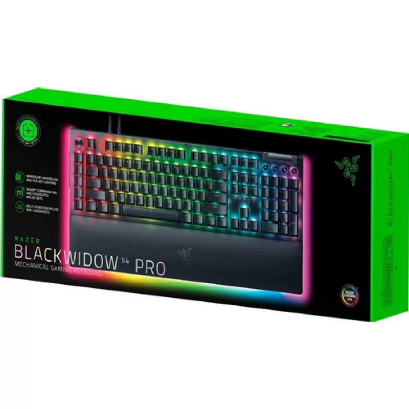TECLADO RAZER BLACKWIDOW V4 X YELLOW SPA