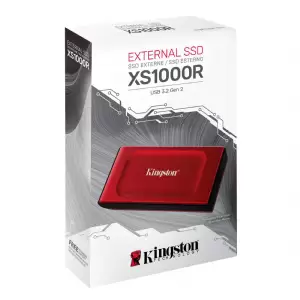 SSD EXTERNO 2 TB. KINGSTON XS1000 RED
