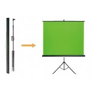 PANTALLA PARA PROYECTOR DE INMERSION C/TRIPODE IT-TPG106