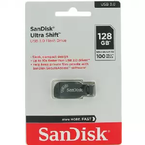 PEN DRIVE 128 GB. SANDISK ULTRA SHIFT