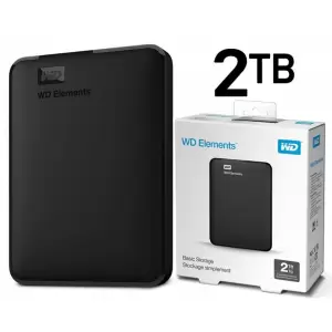 HDD PORTABLE USB 3.0 2 TB. WD ELEMENTS
