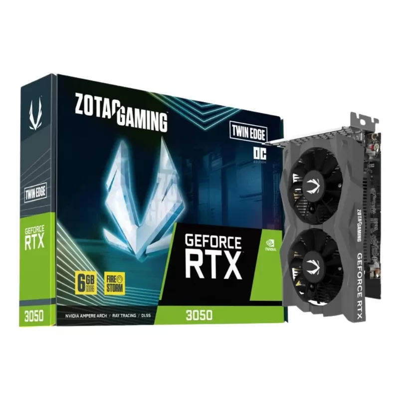 VIDEO GEFORCE RTX 3050 8 GB. ZOTAC TWIN EDGE OC