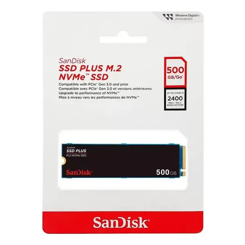 SSD 500 GB. M.2 NVME SANDISK G26 PLUS
