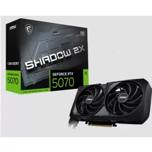 VIDEO GEFORCE RTX 5070 12 GB. MSI SHADOW 2X OC