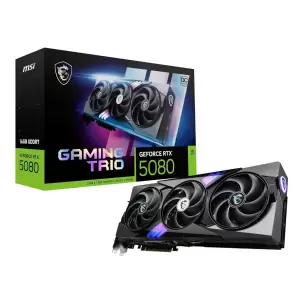 VIDEO GEFORCE RTX5080 16 GB. MSI GAMING TRIO