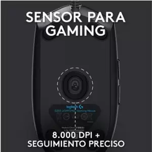 MOUSE LOGITECH GAMING G203 WHITE
