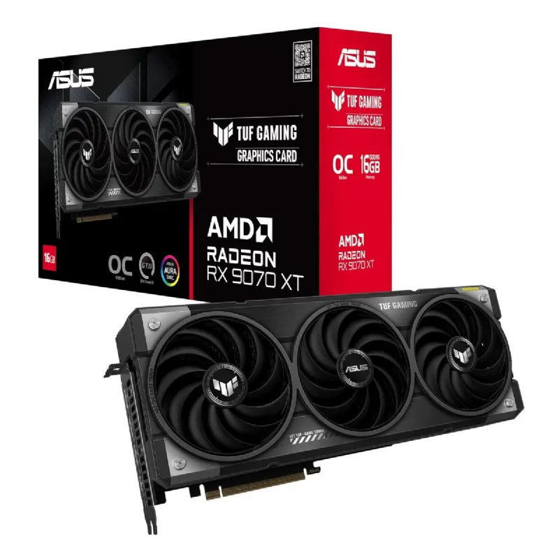 VIDEO RADEON RX 9070XT 16GB ASUS TUF GAMING