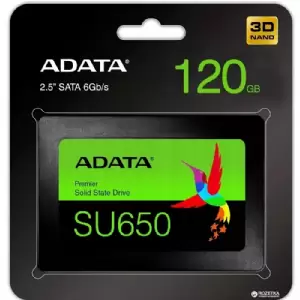 SSD 120 GB. ADATA SATA3 SU650