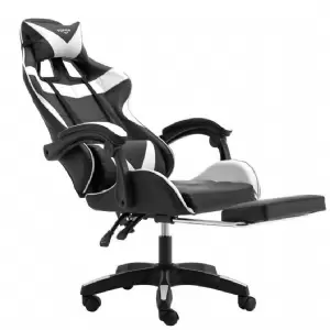 SILLA GAMER VONNE SV-G02 NEGRO/BLANCO