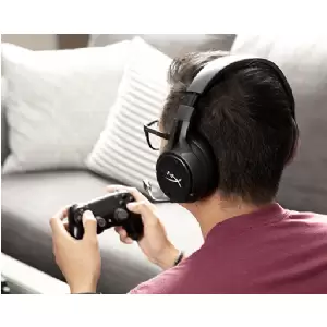 AURICULAR C/MIC HYPERX WIRELESS CLOUD FLIGHT BLACK