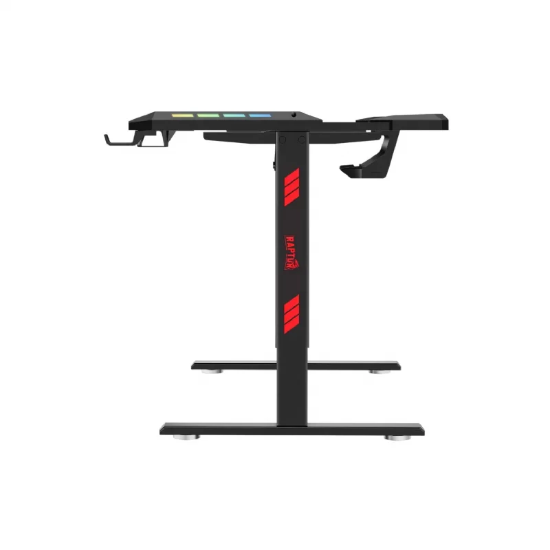 ESCRITORIO GAMER RAPTOR GLOW STATION C/ELEVACION