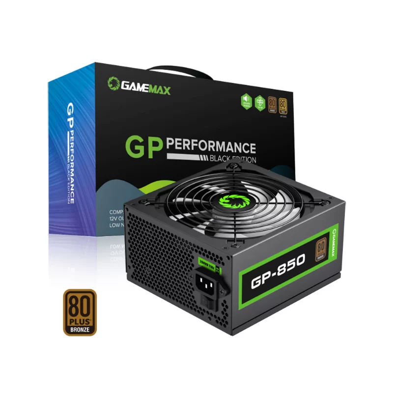 FUENTE ATX 850W GAMEMAX GP-850 80P BRONZE