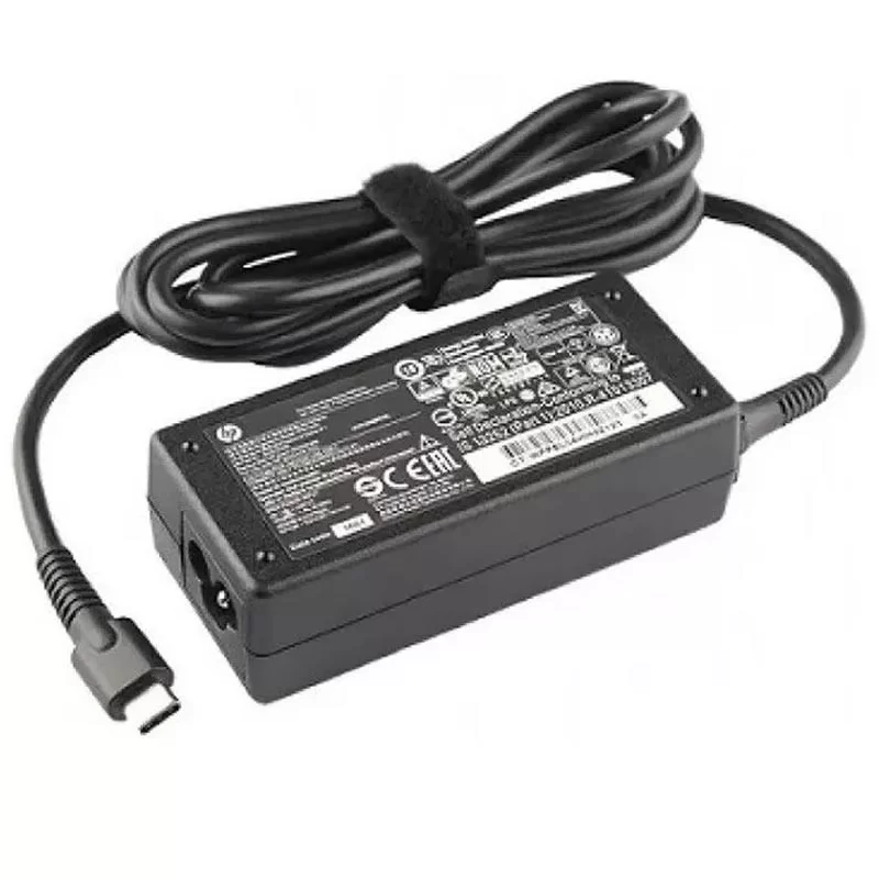 FUENTE NOTEBOOK HP ORIGINAL 65W USB-C