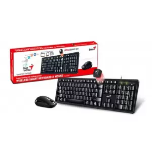 TECLADO Y MOUSE WIRELESS GENIUS KM-8200