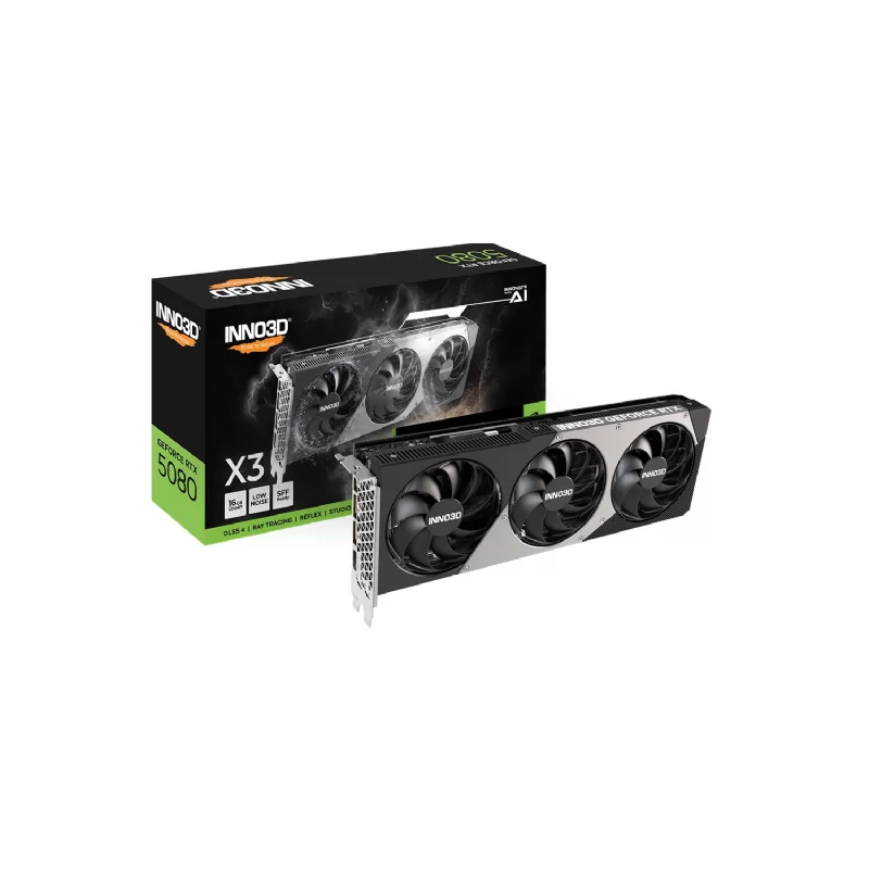 VIDEO GEFORCE RTX 5080 16GB INNO3D X3