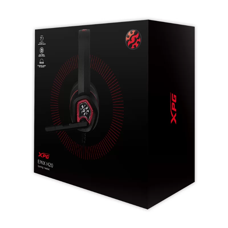 AURICULAR C/MIC XPG EMIX H20 RGB