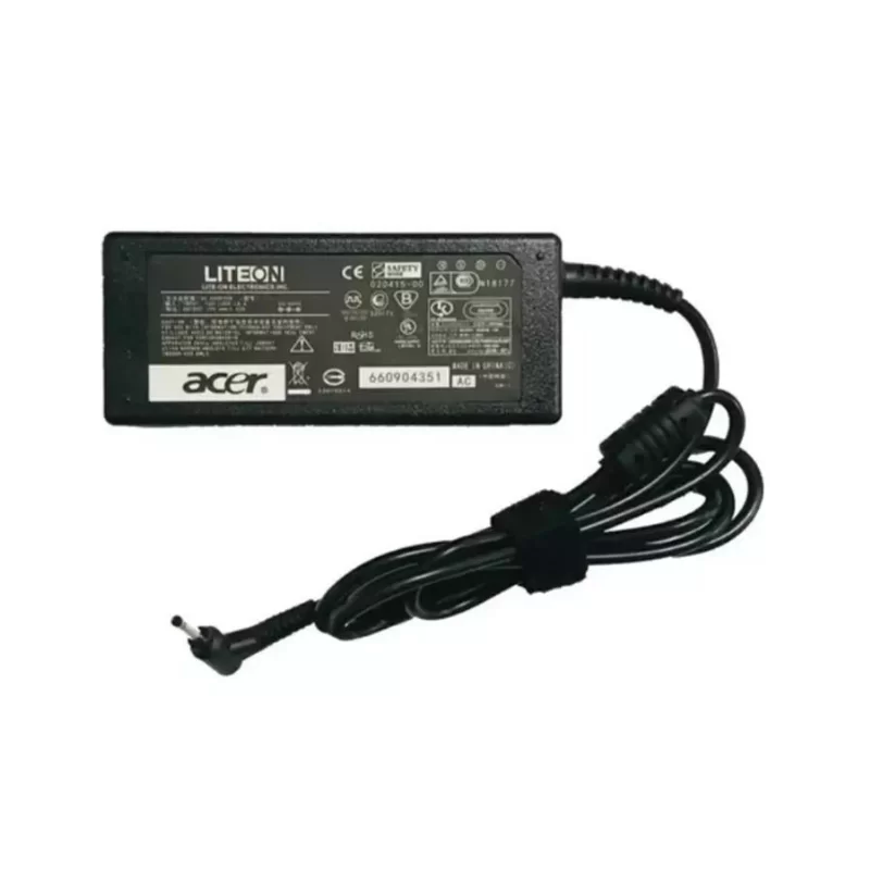 FUENTE NOTEBOOK ACER 19V 2.37A (3.0x1.1) ORIGINAL SIN TREBOL