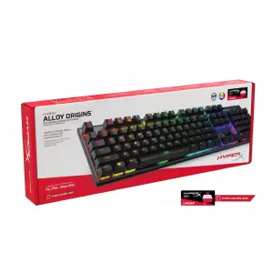 TECLADO HYPERX ALLOY ORIGINS RGB HYPERX SWITCH