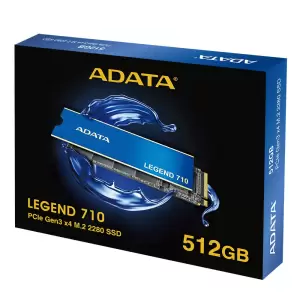 SSD 512 GB. M.2 NVME ADATA LEGEND 710 GEN3 X4
