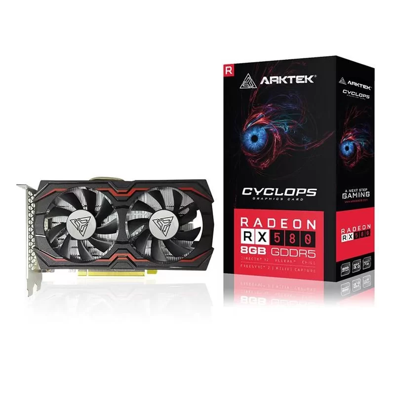 VIDEO RADEON RX 580 8 GB. DDR5 ARKTEK