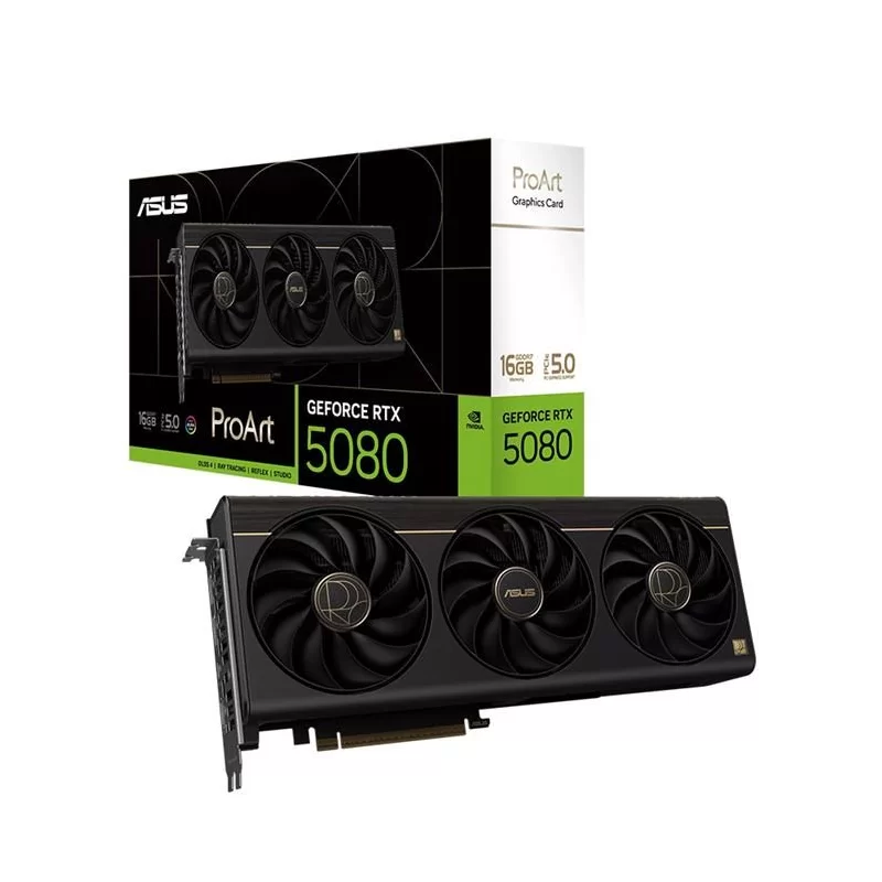 VIDEO GEFORCE RTX5080 16 GB. ASUS PROART
