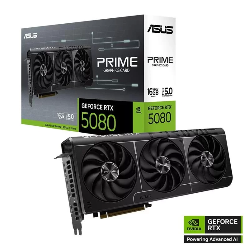 VIDEO GEFORCE RTX 5080 16 GB. ASUS PRIME