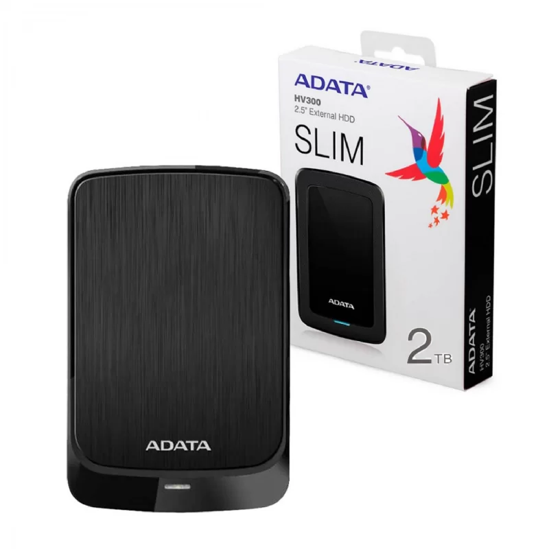 HDD PORTABLE USB 3.0 2 TB 3.1 ADATA HV320 BLACK