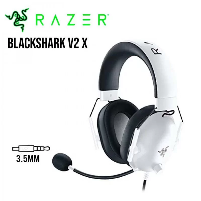 AURICULAR RAZER BLACKSHARK V2 X WHITE