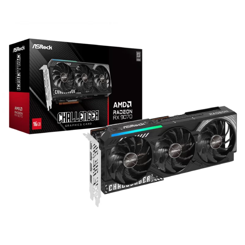 VIDEO RADEON RX9070XT 16GB ASROCK CHALLENGER