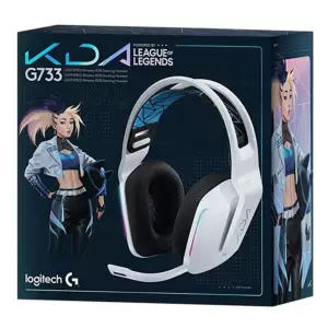 AURICULAR WIRELESS LOGITECH G733 BLACK ED LOL KDA RGB