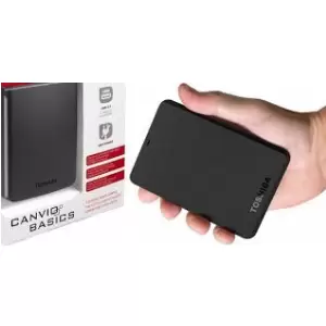 HDD PORTABLE USB 3.0 1 TB. TOSHIBA CANVIO BASICS