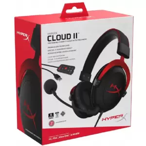 AURICULAR C/MIC HYPERX CLOUD II 7.1 GAMING RED