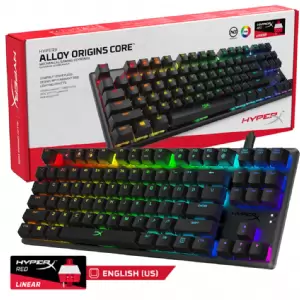 TECLADO HYPERX ALLOY ORIGINS CORE HX RED