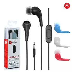 AURICULAR MOTOROLA EARBUDS 2-S BLACK