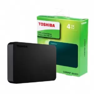 HDD PORTABLE USB 3.0 4 TB. TOSHIBA CANVIO