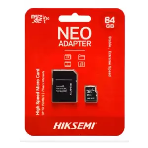 MEMORIA MICRO-SD 64 GB. CLASS 10 HIKSEMI NEO