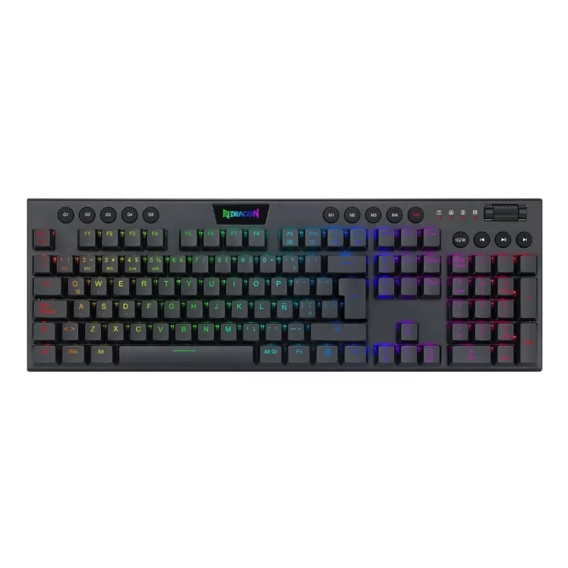 TECLADO WIRELESS REDRAGON HORUS FS K618 RGB