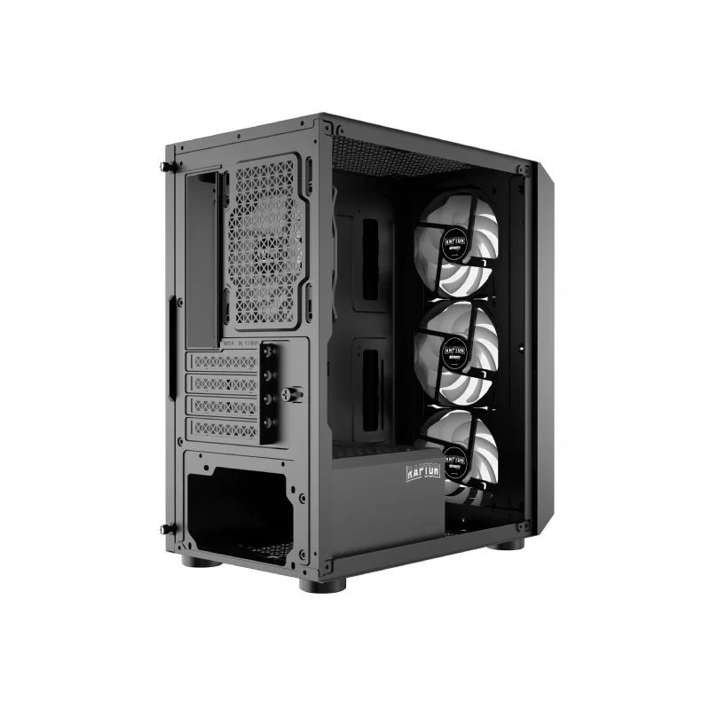 GABINETE RAPTOR INFINITY GLASS TG RGB 4 FAN