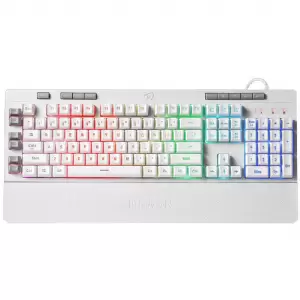 TECLADO REDRAGON K512 RGB SHIVA WHITE