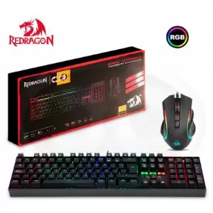 KIT REDRAGON TECLADO Y MOUSE K551RGB-BA-SP