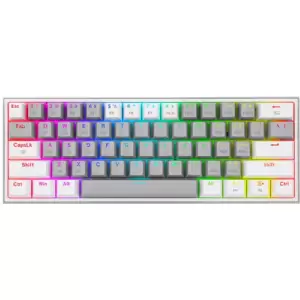 TECLADO REDRAGON K616-RGB FIZZ PRO GREY/WHITE