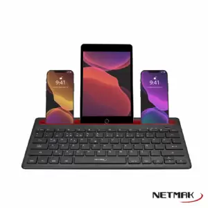 TECLADO BLUETOOTH NETMAK NM-KB650 RECARGABLE