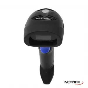 SCANNER CODIGO DE BARRAS INALAMBRICO 1D/2D NETMAK NM-LC308