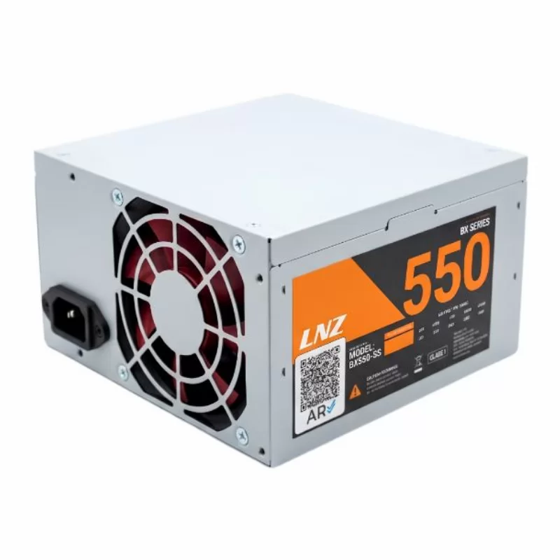 FUENTE ATX 550W LNZ BX550-SS CABLE CORTO