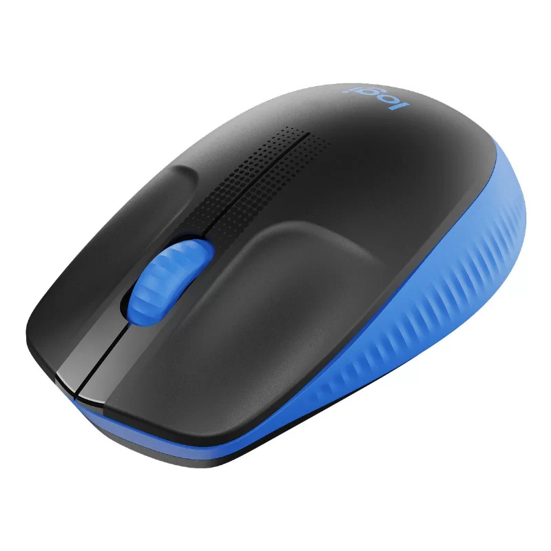 MOUSE WIRELESS LOGITECH M190 BLACK/BLUE