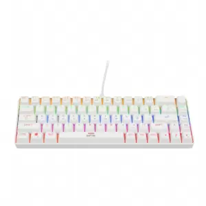 TECLADO RAPTOR FIRECLAW M68 WHITE