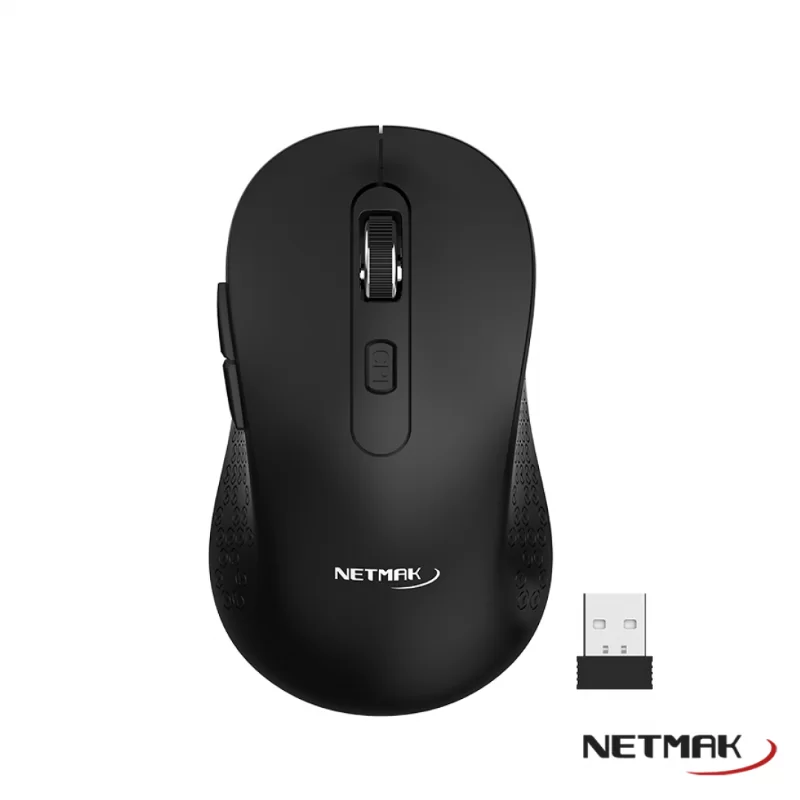 MOUSE BLUETOOTH NETMAK NM-M690 NEGRO