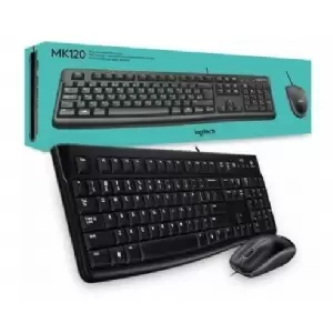 TECLADO Y MOUSE LOGITECH MK120